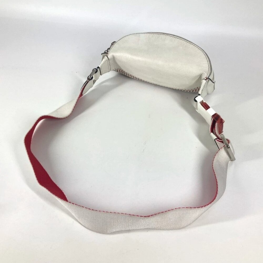 Christian Louboutin Mary Jane logo Mesh Bag Belt Bag Cross Shoulder Bag body bag - Picture 6 of 14
